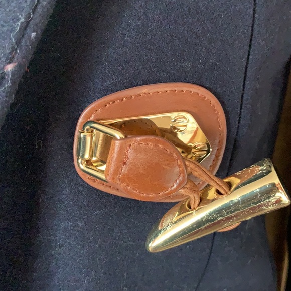 Adorable Designer Peacoat coat, Size P, Color Blue - Picture 2 of 14